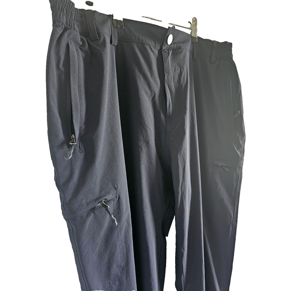 Mier Pants Womens Navy High Rise Lightweight Ripstop Water Resistant Size 16